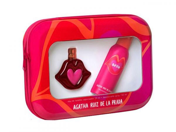 Agatha Ruiz de La Prada Coffret Beso - Perfume Feminino Edt 50 Ml + Desodorante 150 Ml