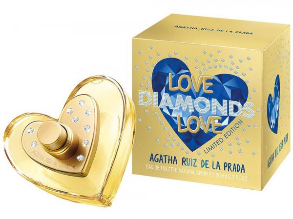 Agatha Ruiz de La Prada Love Diamonds Love Perfume - Feminino Eau de Toilette 80ml