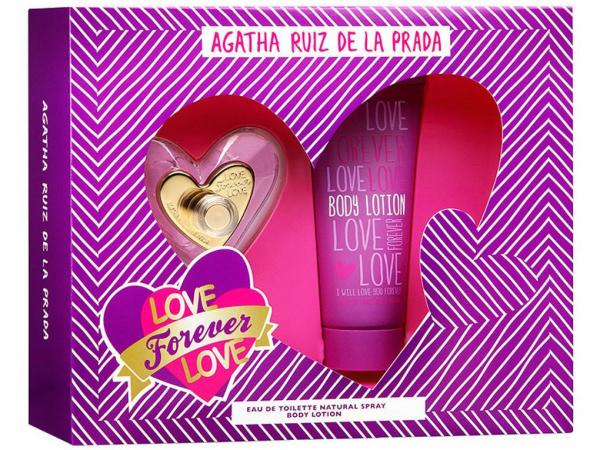 Agatha Ruiz de La Prada Love Forever Love Perfume - Feminino Eau de Toilette 80ml + Loção 100ml