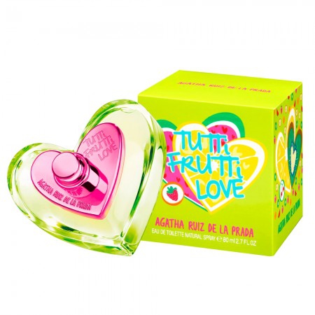 Agatha Ruiz de La Prada Perfume Feminino Tutti Frutti Love Eau de Toilette 80ml