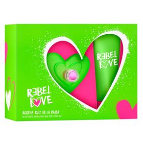Agatha Ruiz de La Prada Rebel Love Kit - Perfume + Body Lotion Kit