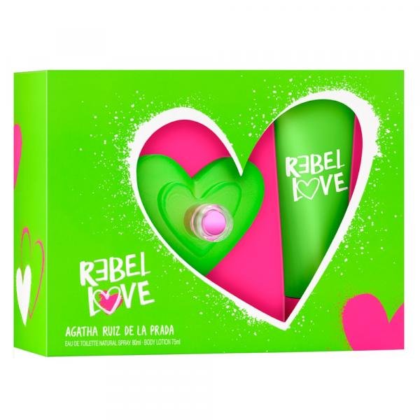 Agatha Ruiz de La Prada Rebel Love Kit - Perfume EDT + Body Lotion