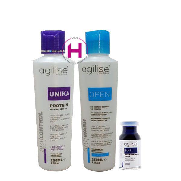 Agilise Free Shampoo Open de 250ml e Pigmento Matizador - Agilise Cosméticos