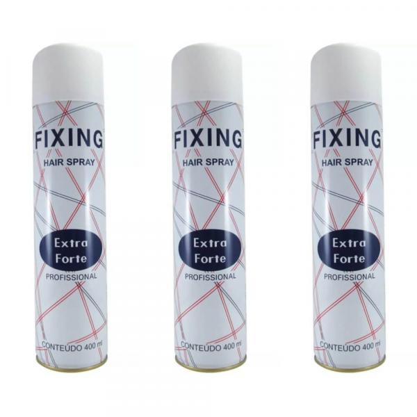 Agima Fixing Hair Spray Extra Forte 400ml (Kit C/03)