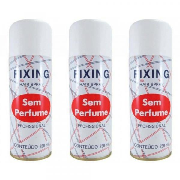 Agima Fixing Hair Spray S/ Perfume 250ml (Kit C/03)