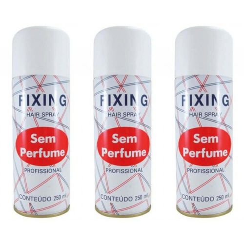 Agima Fixing Hair Spray S/ Perfume 250ml (kit C/03)