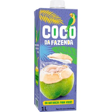Água de Coco da Fazenda 1L