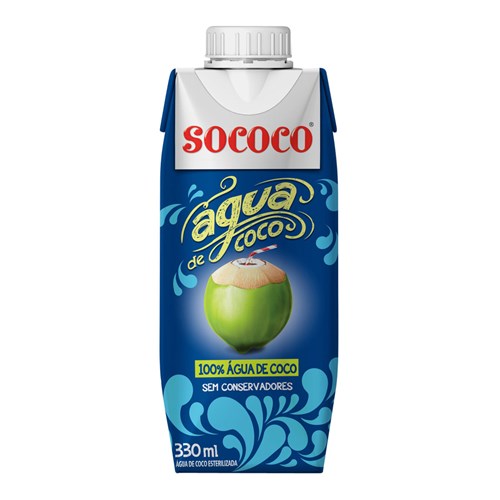 Água de Coco Sococo 330Ml