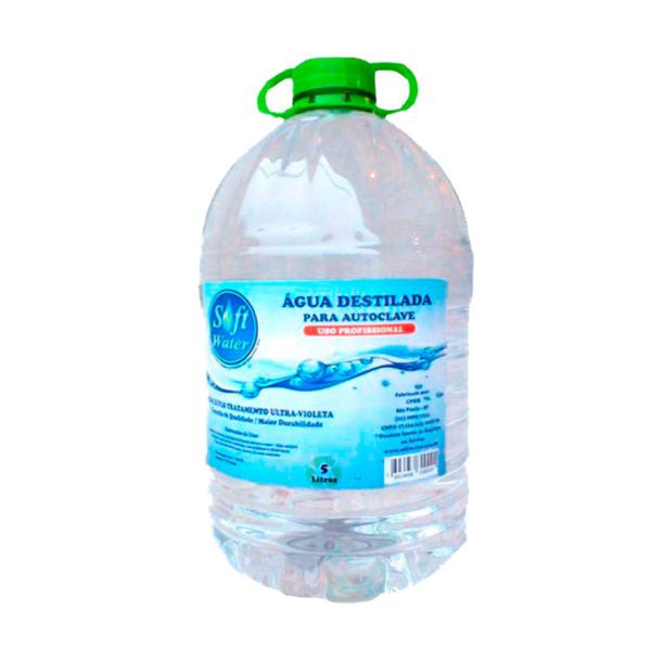 Água Destilada para Autoclave 5L - Soft