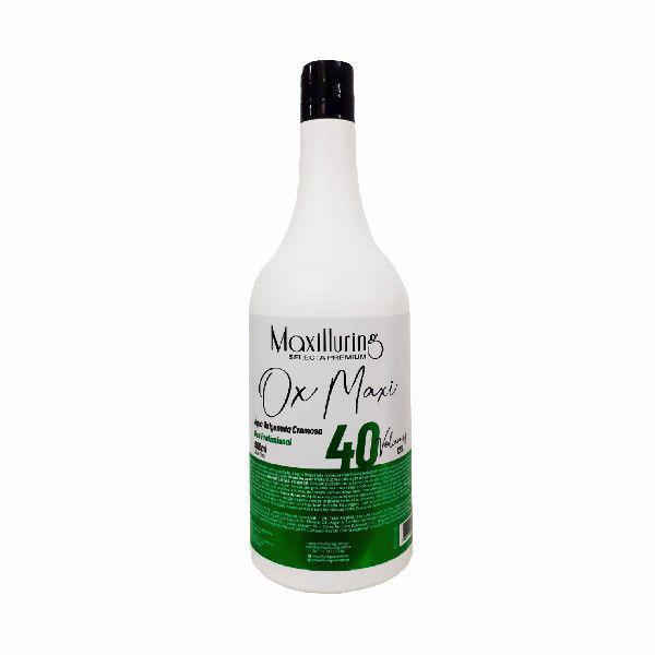 Água Oxigenada 40 Volumes 900ml - Maxilluring - Maxilluring Selecta Premium