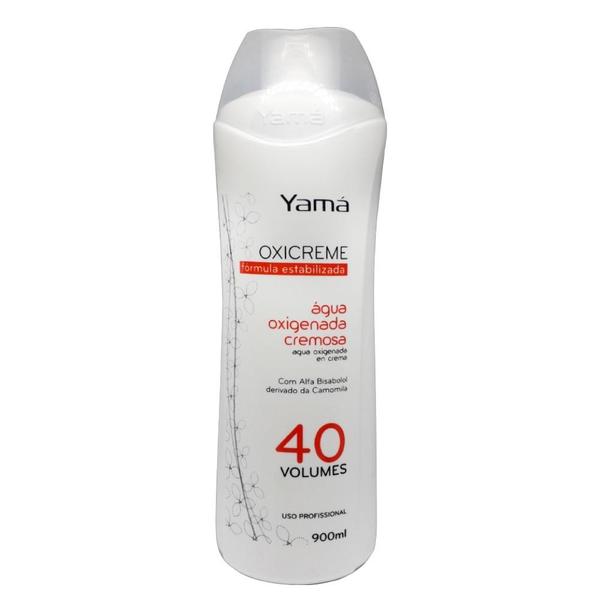 Água Oxigenada Cremosa Yamá 40 Volumes - 900ml