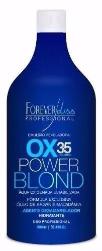 Água Oxigenada Power Blond 35 Volumes Forever Liss 900ml