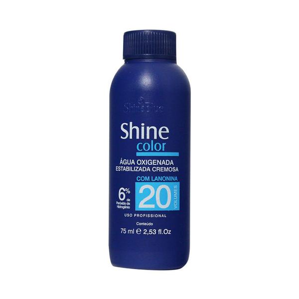 Água Oxigenada Shine Color 20 Volumes 75ml - Shine Blue