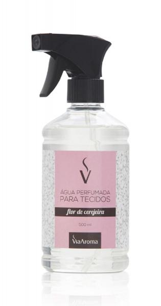Água Perfumada P/ Tecidos Flor de Cerejeira 500ML - Via Aroma