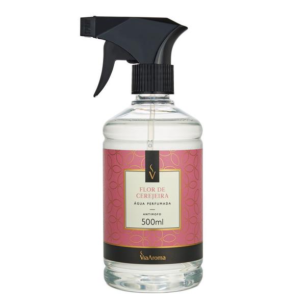 Água Perfumada para Tecidos 500ml - Flor de Cerejeira - Via Aroma