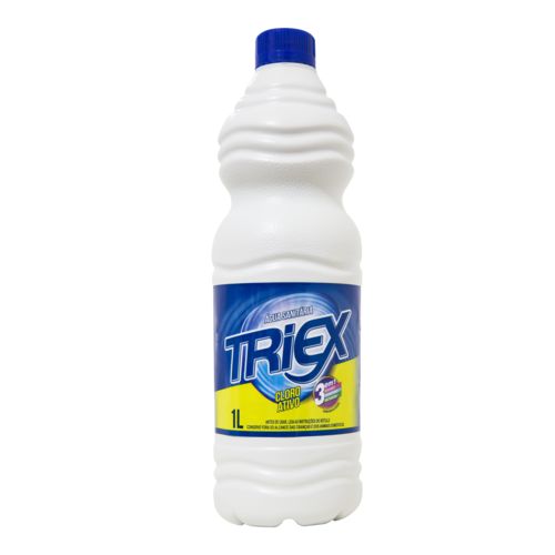 Água Sanitária com 1 Litro Branca para Limpeza Geral Triex