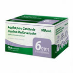 Agulha Caneta de Insulina Medlevensohn - 31g 6mm - C/100 Und