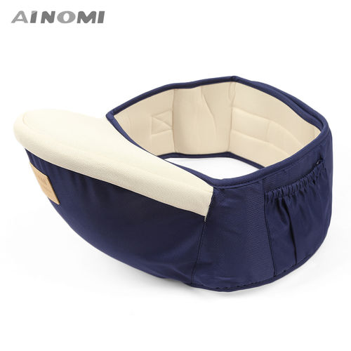 Ainomi Baby Carrier Waist Stool Walkers Infant Sling Hold Hipseat Belt For Kids Deep Blue