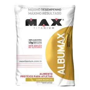 Albumax 100% - Max Titanium - Baunilha - 500 G
