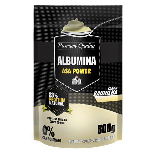 Albumina 500G Baunilha (83%) - Asa Power