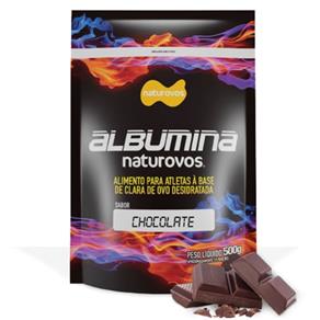 Albumina 83% 500G (Naturovos) Chocolate