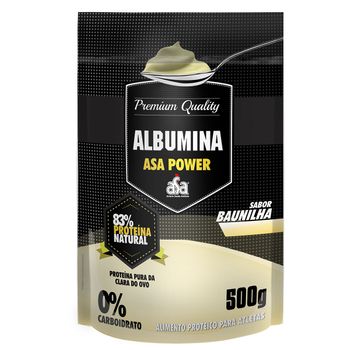 Albumina 83% Baunilha 500g - ASA Power