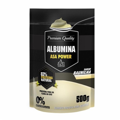 Albumina Baunilha 500g - Asa Power