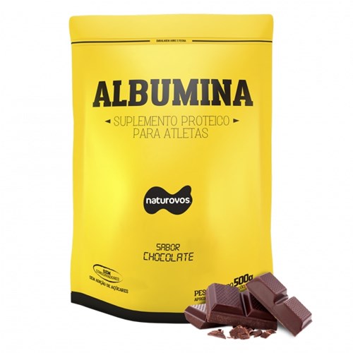 Albumina Naturovos 500gr Chocolate