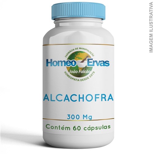 Alcachofra 300 Mg - 60 Cápsulas