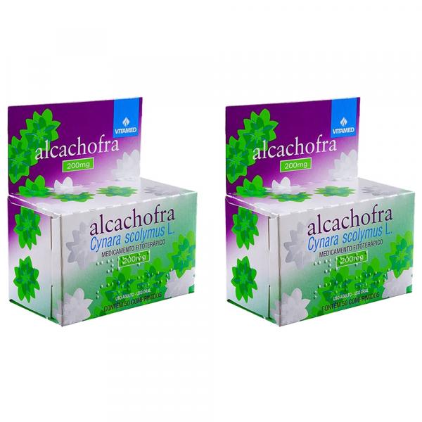 Alcachofra 200mg 100 Comp Vitamed - Redução Colesterol