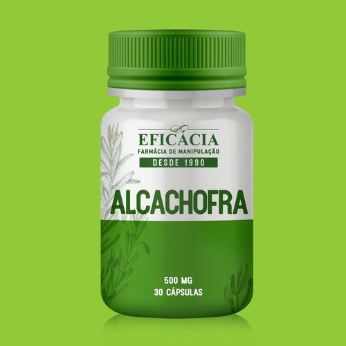 Alcachofra 500 Mg - 30 Cápsulas