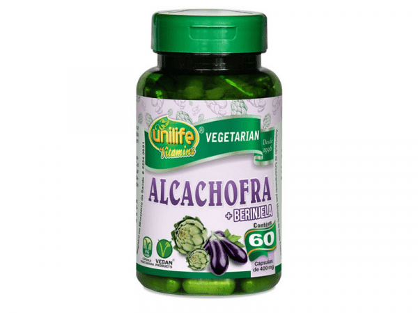 Alcachora com Berinjela 60 Cápsulas Unilife
