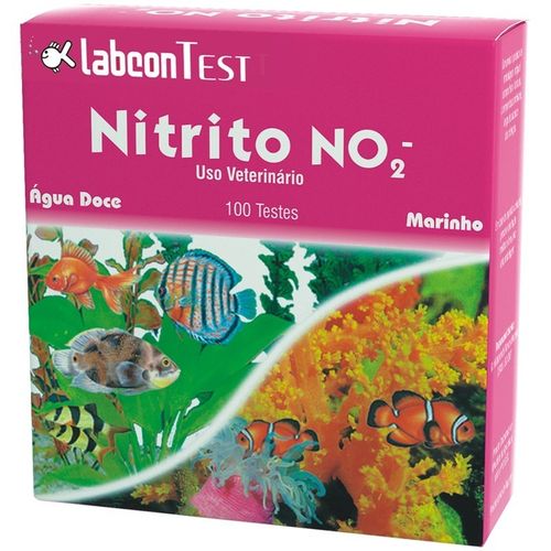 Alcon Labcon Teste No2 Nitrito Aquarios Agua Doce Marinho