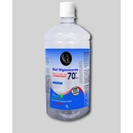 Álcool em Gel 70 1 litro Com Hidratante Antisséptico Higienizador De Mãos 1 kg