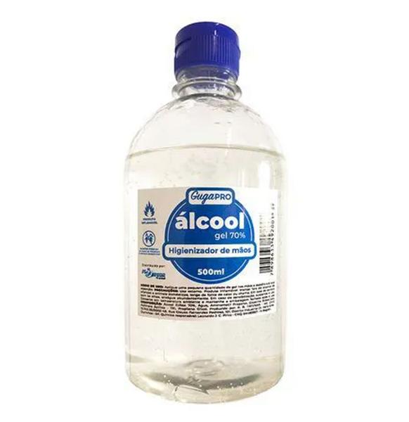 Alcool em Gel Antisséptico 500ML - Plastcor