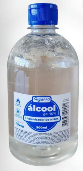 Álcool em Gel Antisséptico Plastcor 500ml