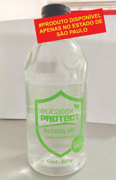 Álcool em Gel 70% 420g - Eucatex