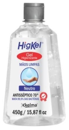 Álcool Gel Higienizante Neutro 450G [Kelma]