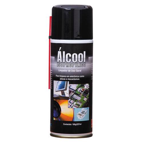 Alcool Isopropilico Aerossol Implastec 160g / 227ml