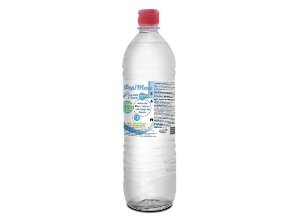 Álcool Líquido 70 Higienizador Bactericida Depimaxx - 1 Litro