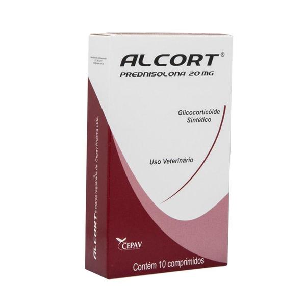 Alcort 20mg Anti-Inflamatório - 10 Comprimidos - Cepav