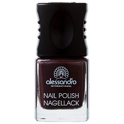 Alessandro International Nail Polish Black Cherry - Esmalte Cremoso 10ml