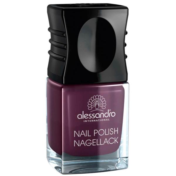 Alessandro International Nail Polish Dark Violet - Esmalte Cremoso 10ml