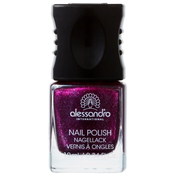Alessandro International Nail Polish Purple Purpose Glitter - Esmalte Glitter 10ml