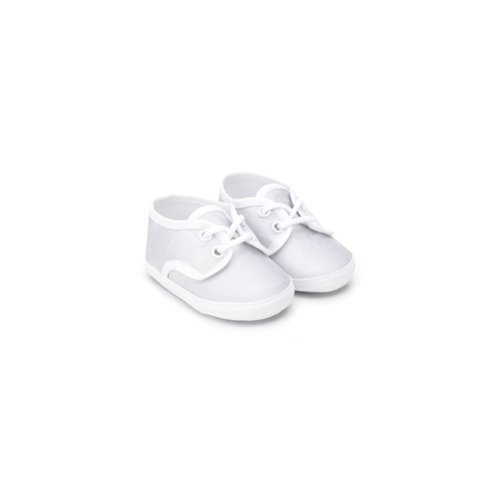 Aletta Sapato de Bebê com Cadarço - Cinza
