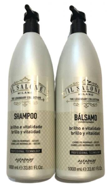 Alfaparf Il Salone Shampoo e Condicionador Brilho Vitalidade 1 Litro