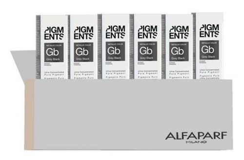 Alfaparf Pigments Grey Black (6x8ml)