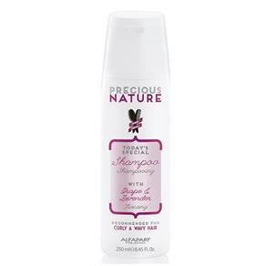 Alfaparf Precious Nature Shampoo para Cabelos Cacheados e Ondulados - 250 ML