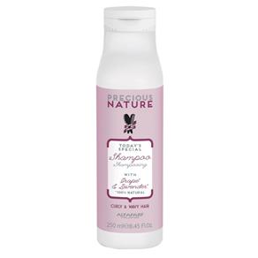 Alfaparf Precious Nature Shampoo para Cabelos Cacheados e Ondulados 250ml