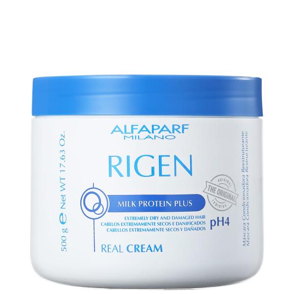 Alfaparf Rigen Milk Protein Plus - Máscara Capilar 500g